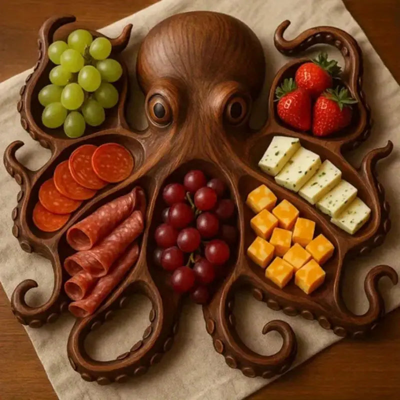 KrakenBoard™ - Rustic Charcuterie Platter