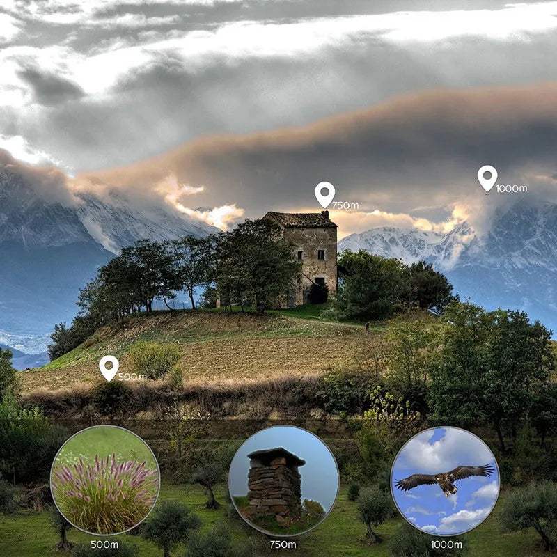 Vintage Pirate Monocular Telescope – 25x30mm Brass Spyglass + Free Leather Carry Case 🎁