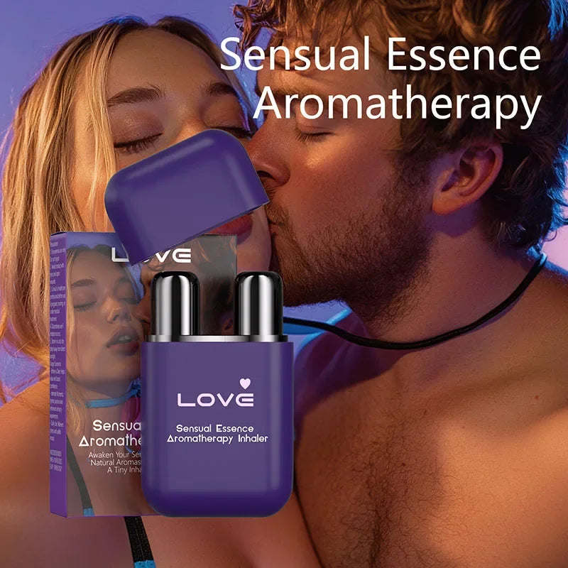 💜 Sensory Essence™ Aromatherapy Inhaler – Ignite Intimacy & Deepen Connection