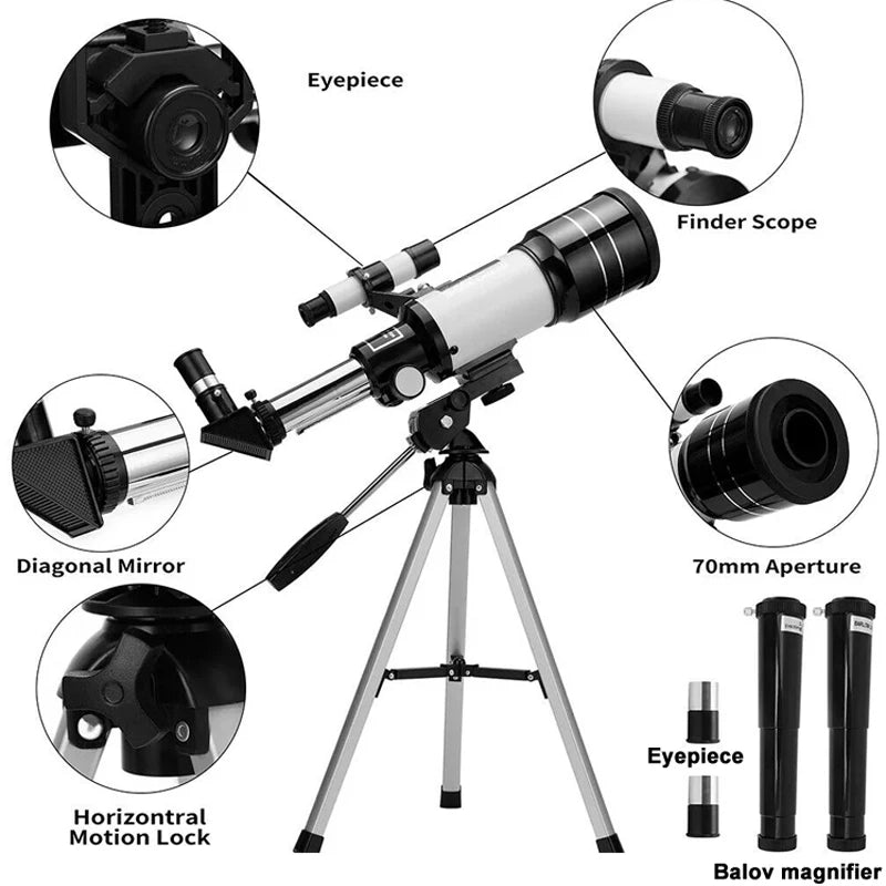 StarVoyager Pro™ 150X Astronomical Telescope 🔭✨