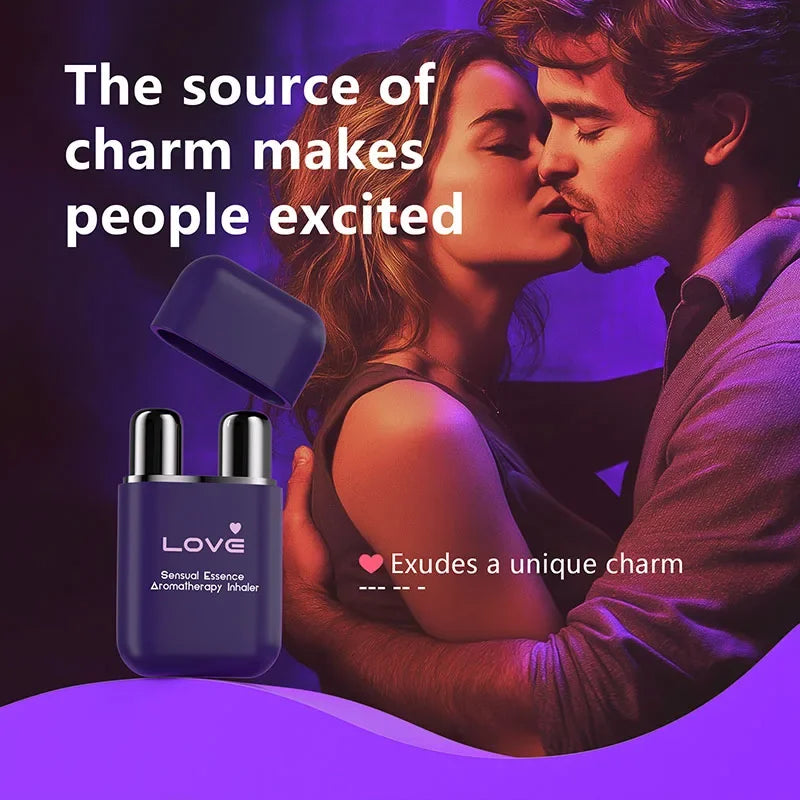 💜 Sensory Essence™ Aromatherapy Inhaler – Ignite Intimacy & Deepen Connection