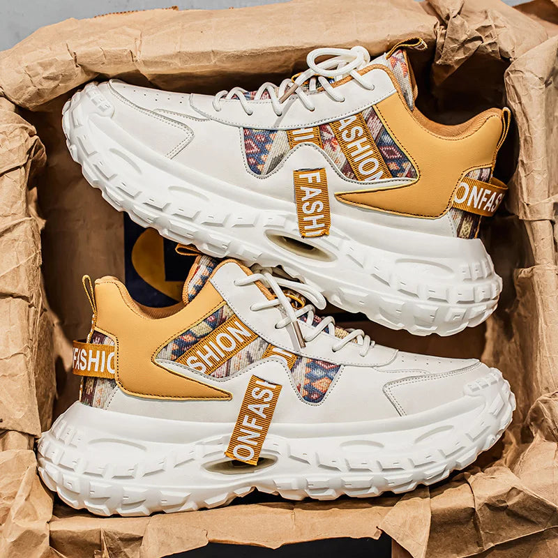 ApexBoost™ Men’s Chunky High-Performance Fashion Sneakers