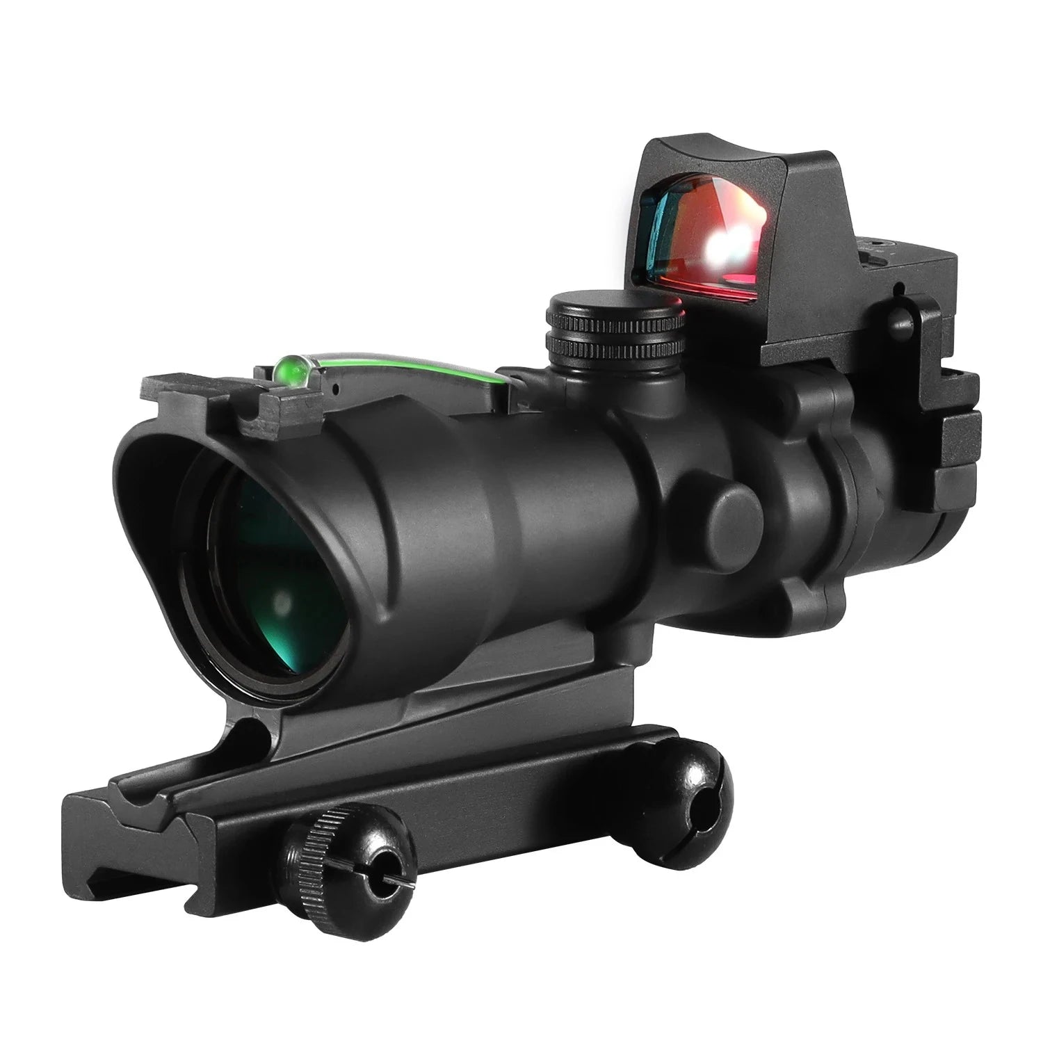 Trijicon Style 4x32 Tactical Red Dot Combo Scope 🎯🔥