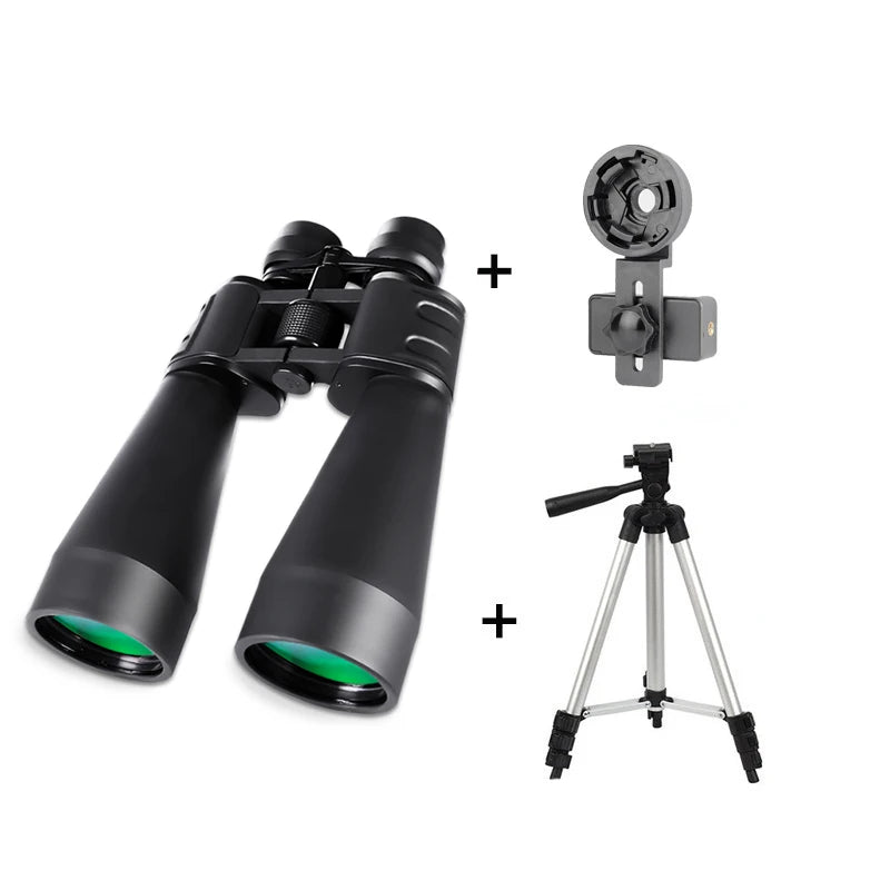 Military-Grade 10–380× HD Binoculars – Long-Range Zoom