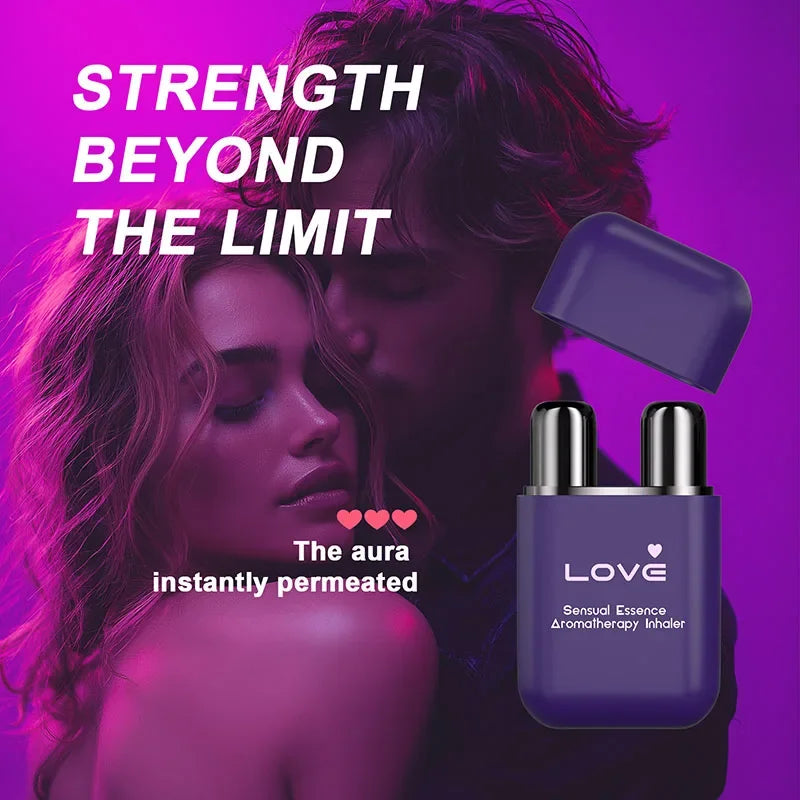 💜 Sensory Essence™ Aromatherapy Inhaler – Ignite Intimacy & Deepen Connection