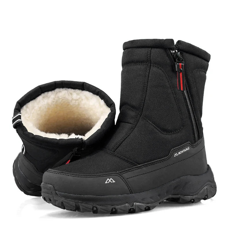 Men’s Winter Waterproof Insulated Snow Boots