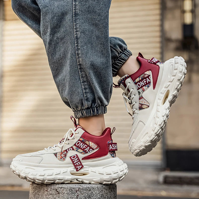 ApexBoost™ Men’s Chunky High-Performance Fashion Sneakers