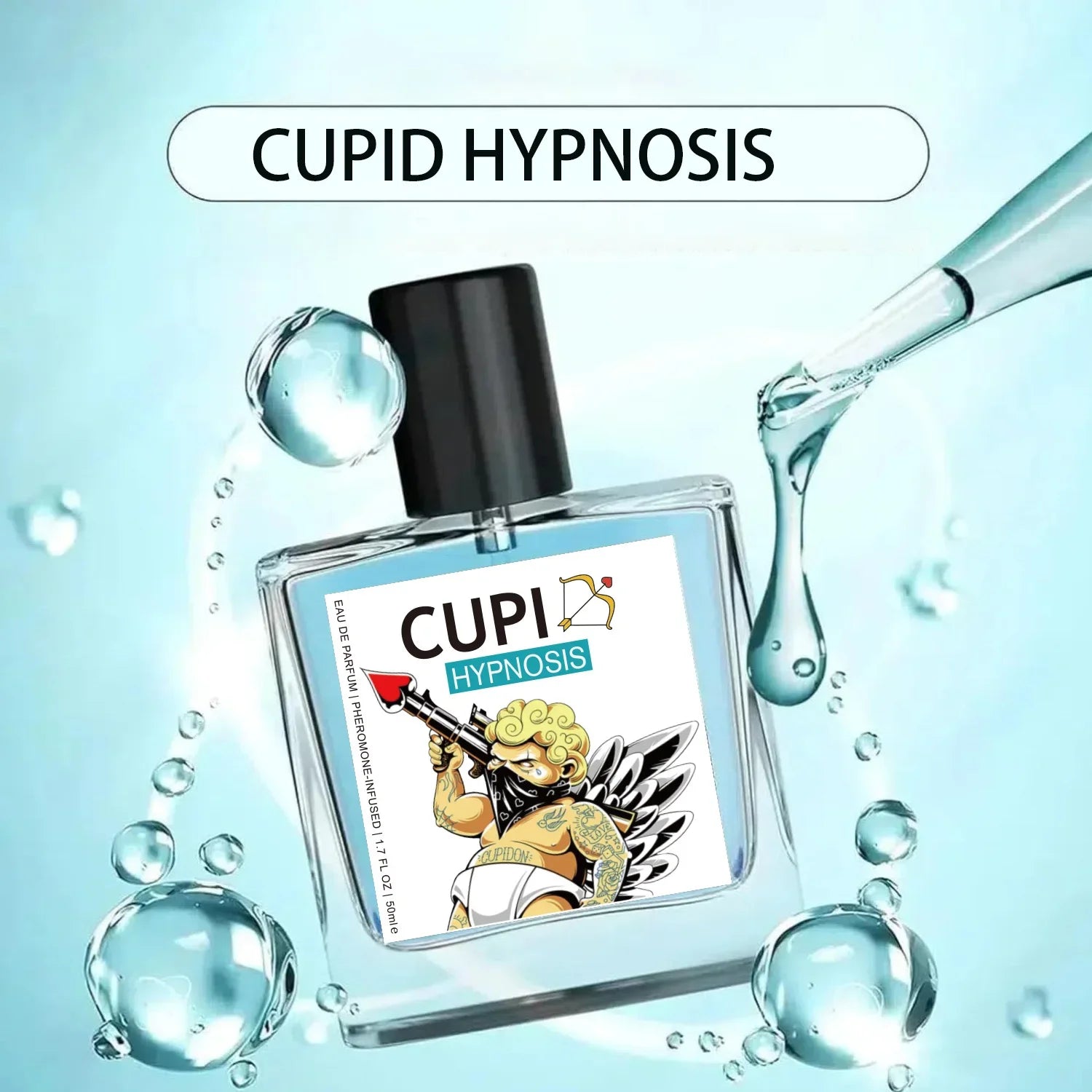 🔥 Cupid™ Hypnosis Pheromone Perfume (50ml) – Long-Lasting Confidence Booster