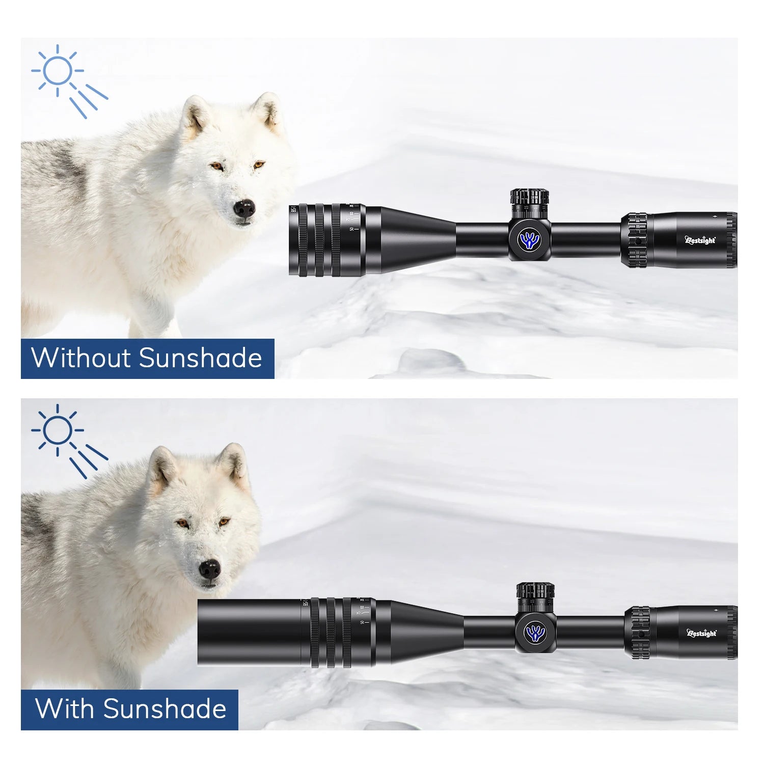 TacticalForce™ 4–16x44 AOE Illuminated Riflescope 🎯