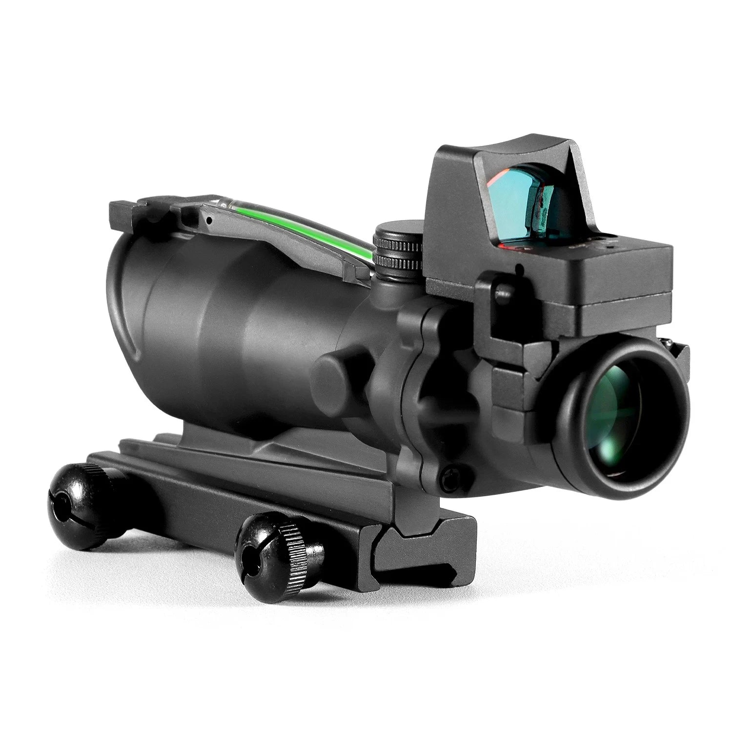 Trijicon Style 4x32 Tactical Red Dot Combo Scope 🎯🔥