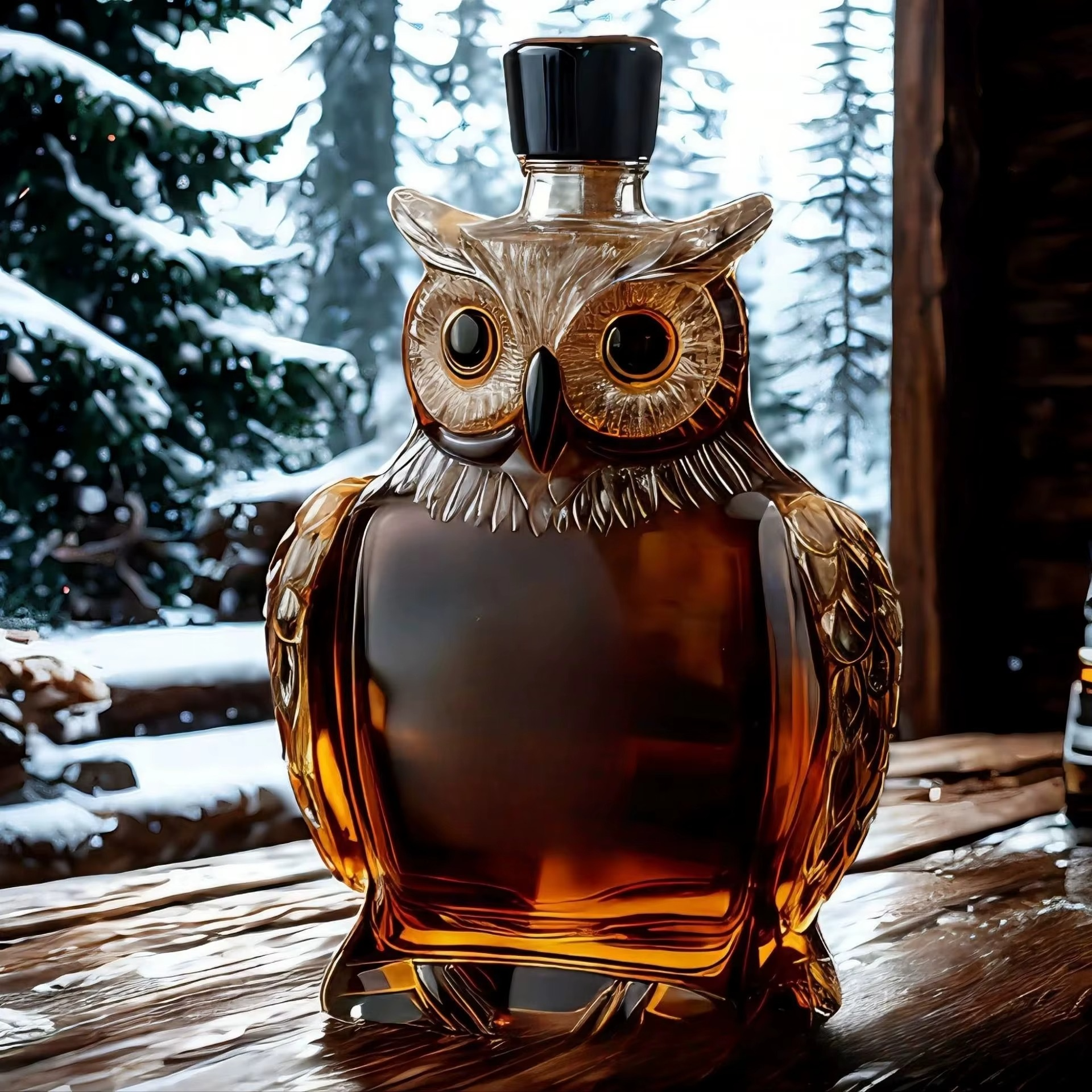 BeastPour™ Premium Animal Head Whiskey Decanter Collection (Hand-Crafted Glass)