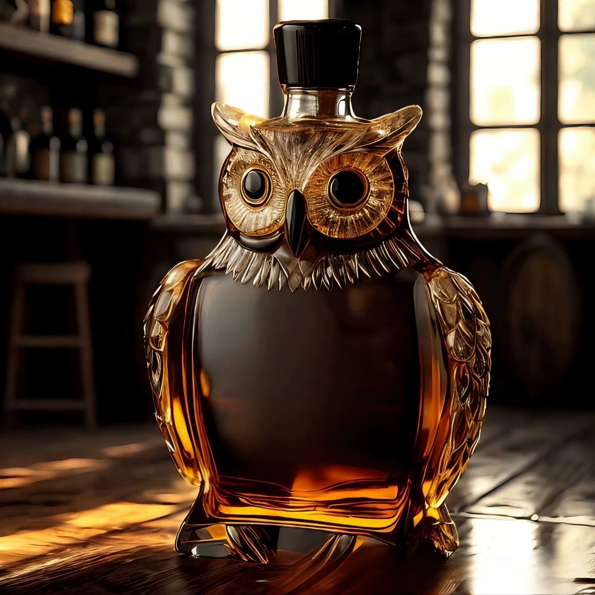 BeastPour™ Premium Animal Head Whiskey Decanter Collection (Hand-Crafted Glass)
