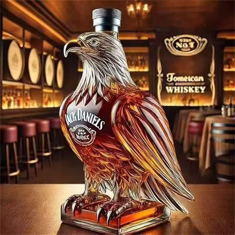BeastPour™ Premium Animal Head Whiskey Decanter Collection (Hand-Crafted Glass)