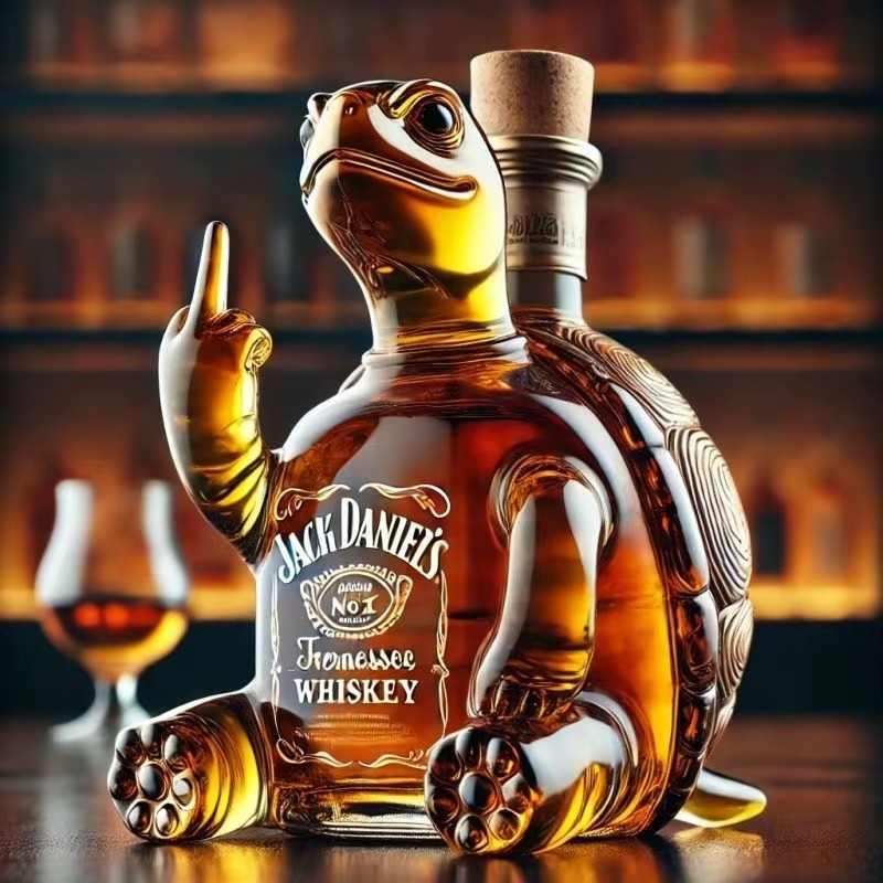 BeastPour™ Premium Animal Head Whiskey Decanter Collection (Hand-Crafted Glass)