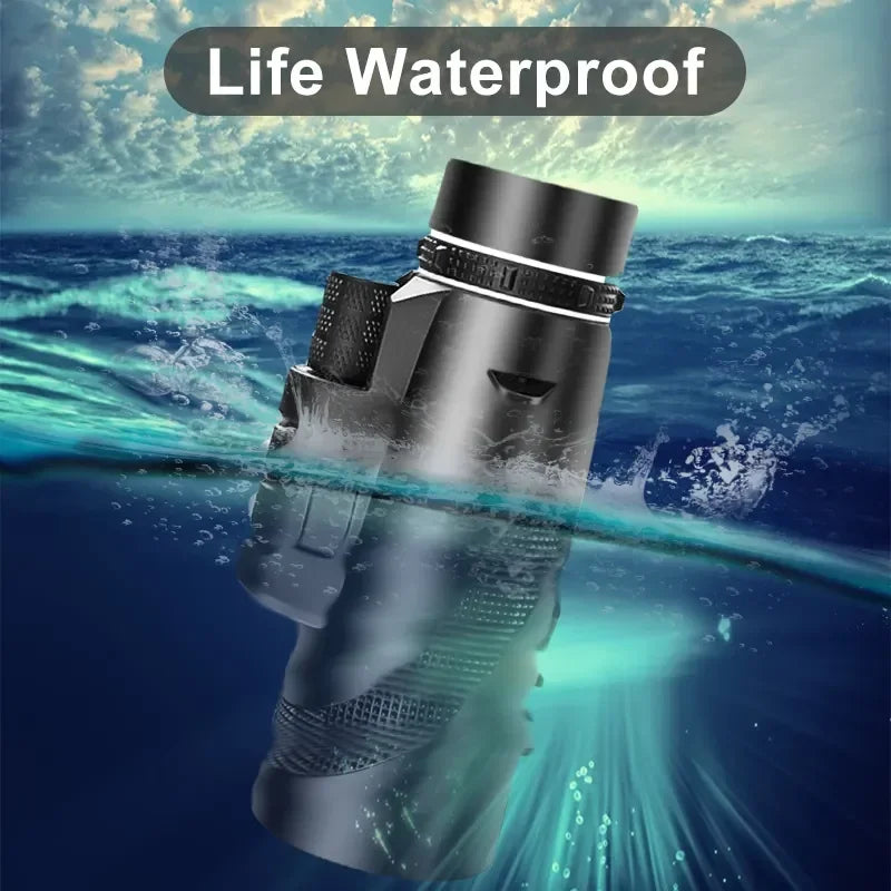 Portable 5000M HD Zoom Telescope + Free Tripod and Phone Clip 🎁