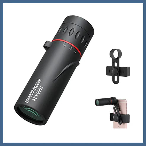 SkySight 2000X25™ HD Monocular | Ultra Zoom Pocket Telescope + Free Phone Clip 🎁